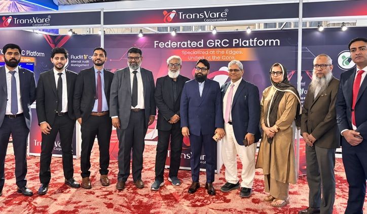TransVare team at the Future Banking 2026 booth